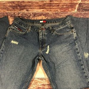 Tommy Hilfiger Repair Stitch Hip Jean Wmns AZT AZT